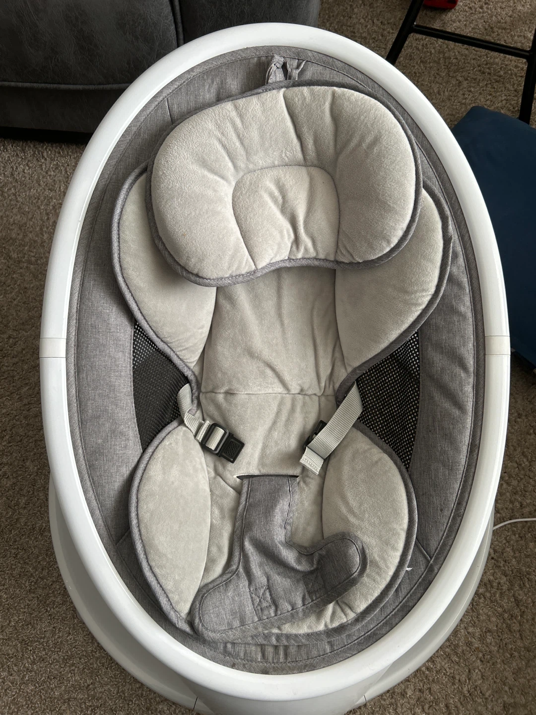 Grey Baby Rocker