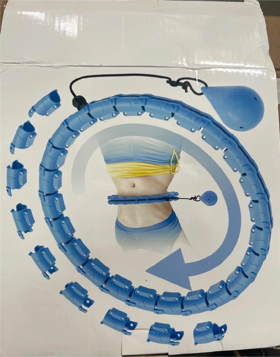 New in Box Weighted Hula Circle Hoops for Adults - photo 5