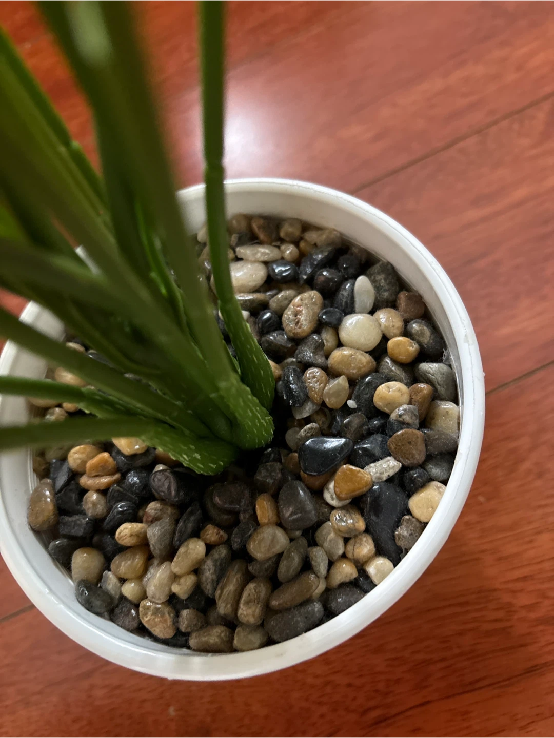 2 Artificial Monstera Plant in White Pot - photo 4