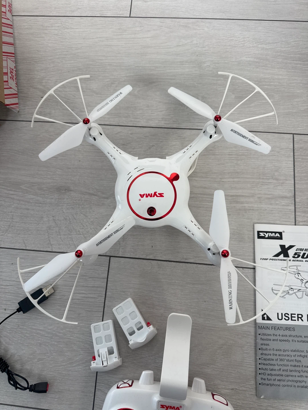 Syma X50W-D 2.4G Gyro Remote Control Drone - photo 2
