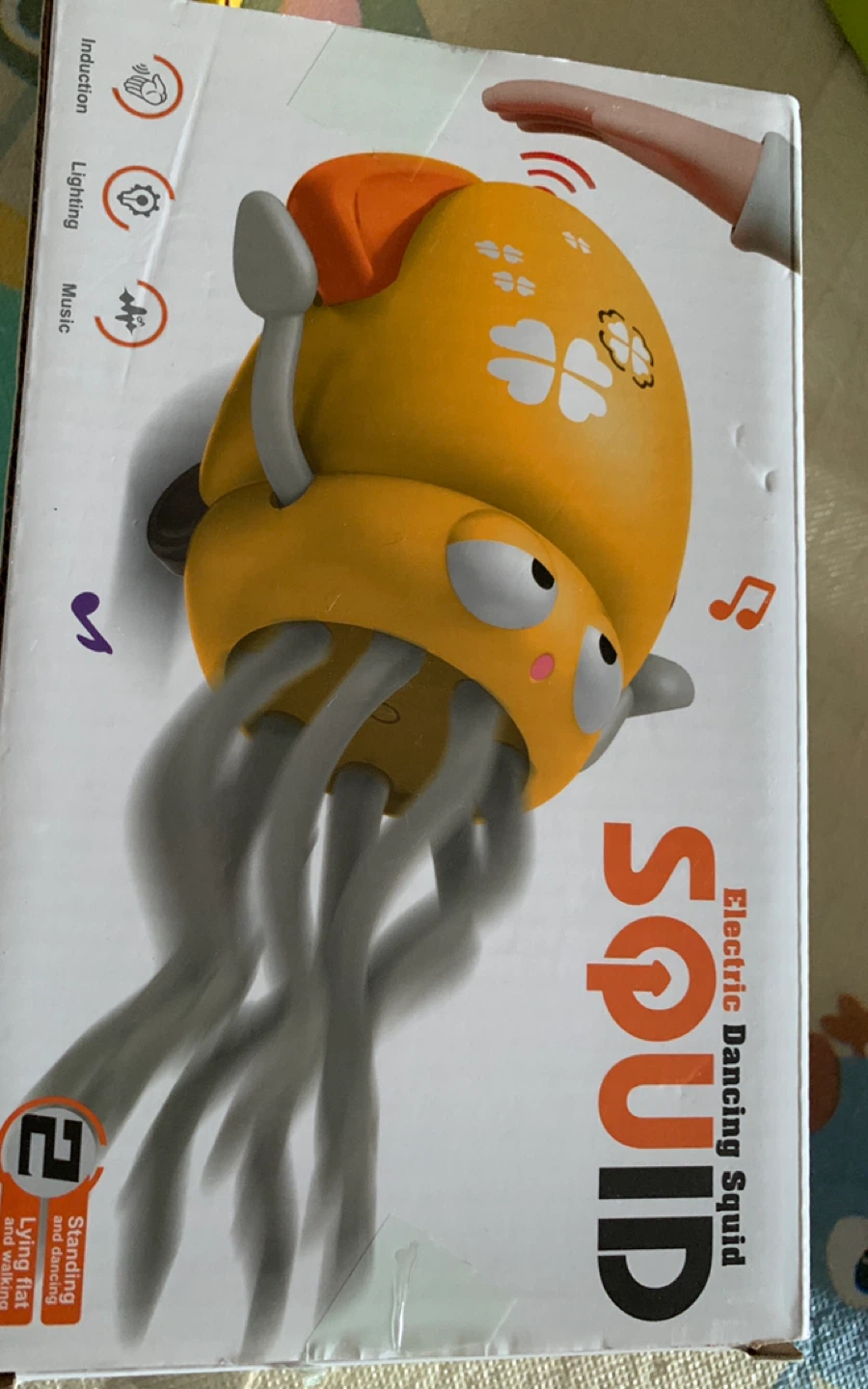 Electric Dancing Squid Toy