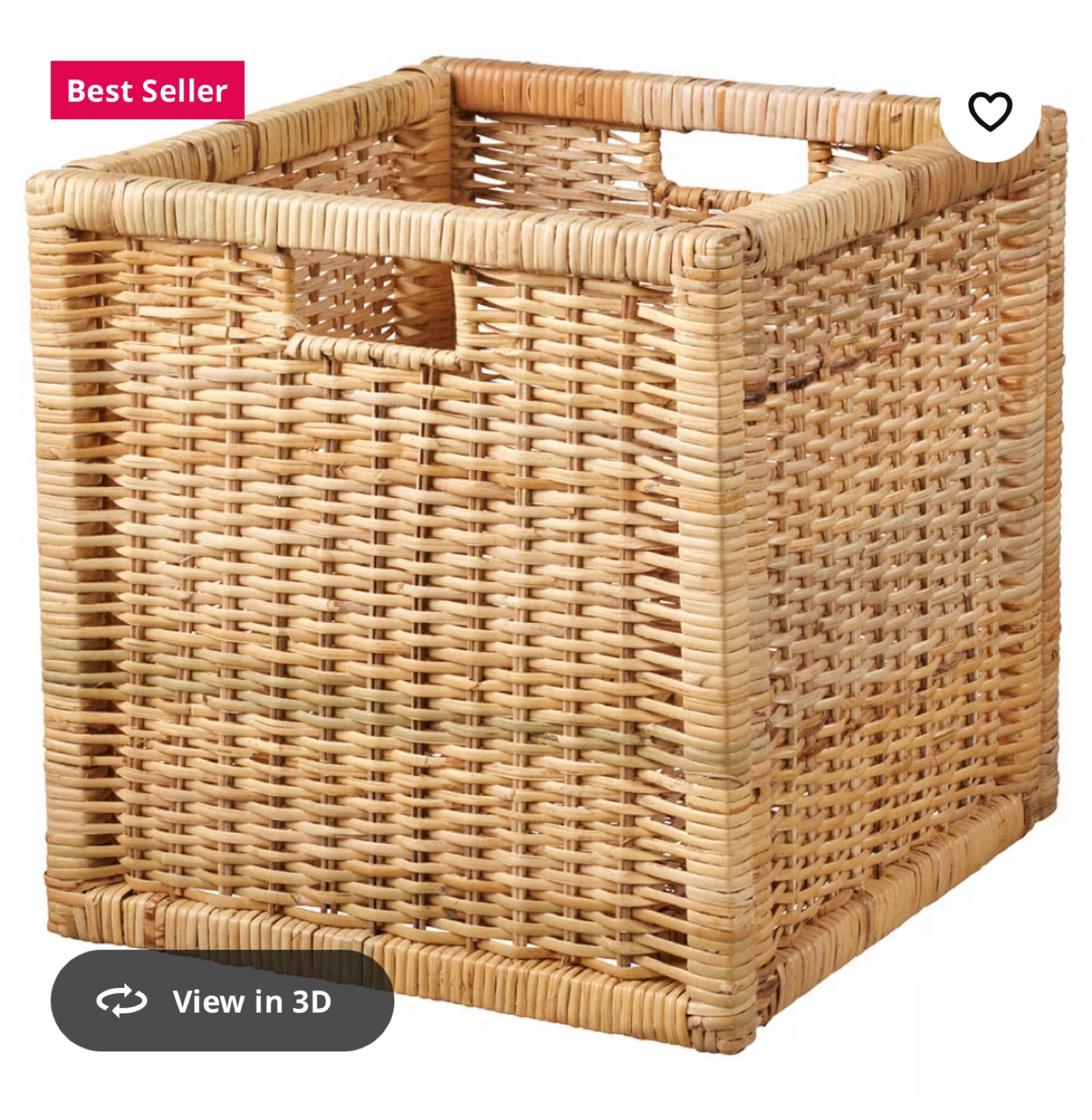 IKEA Branas Wicker Storage Basket