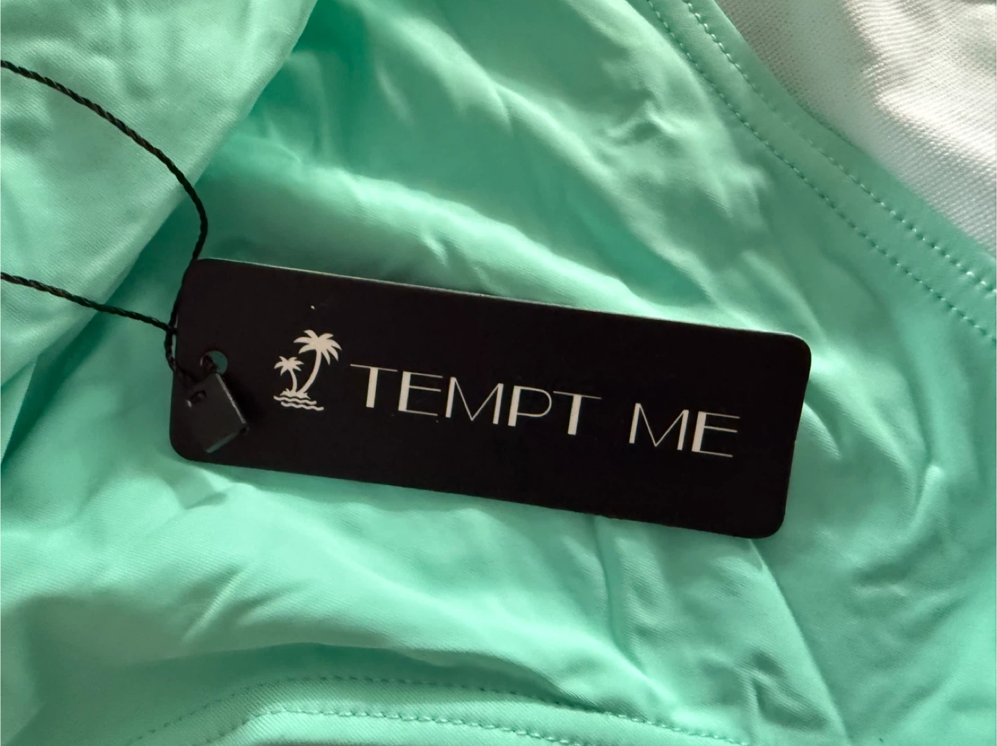 🌱 TEMPT ME Women's Bikini Bottoms Medium Mint Green - photo 3