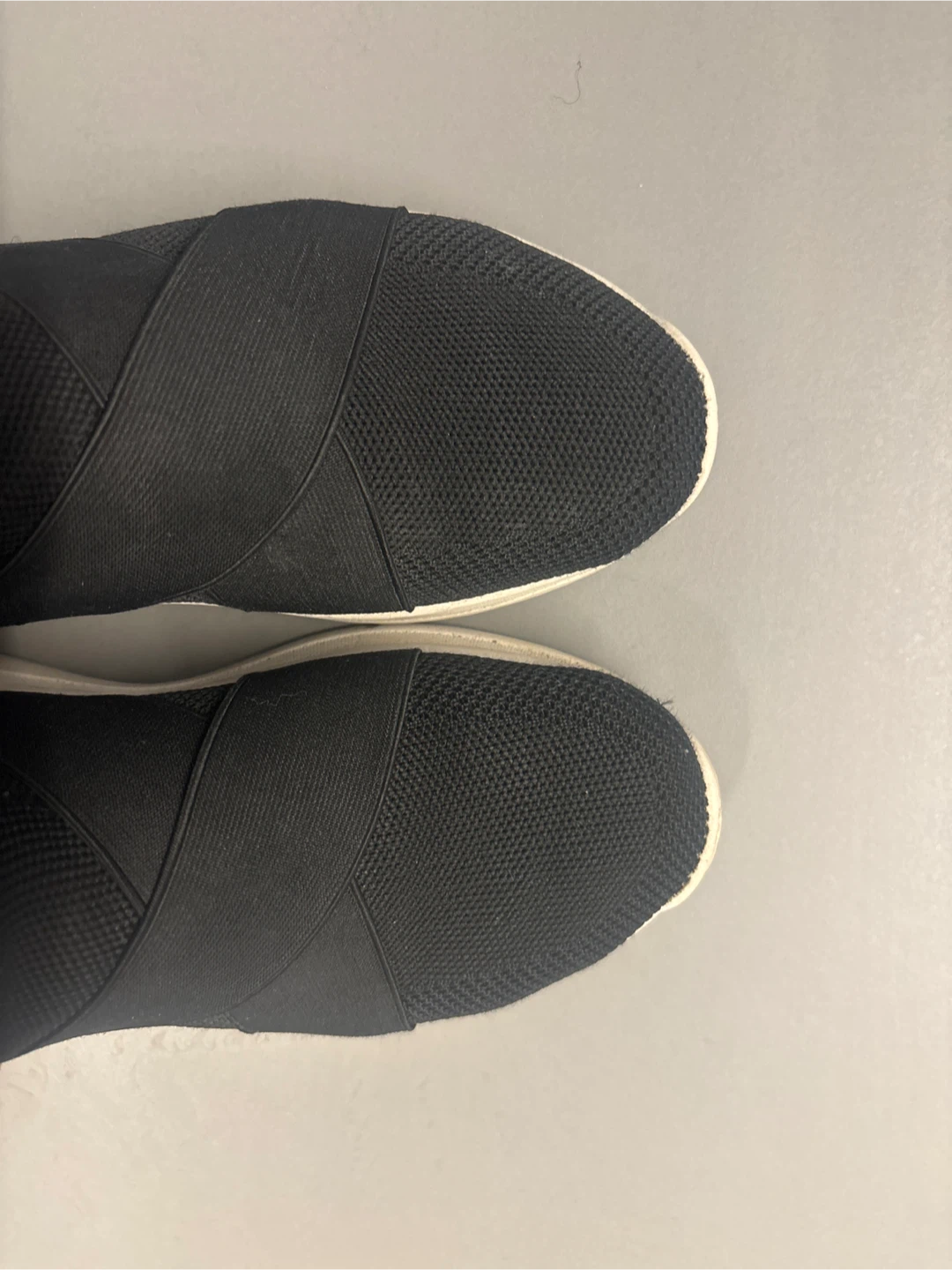 Black Slip-on Sneakers
