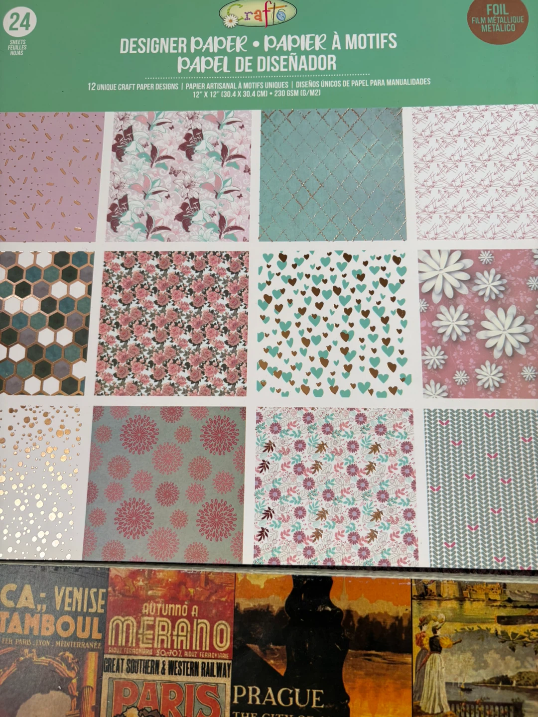 FREE - 4x Craft & Design Paper Packs - photo 2