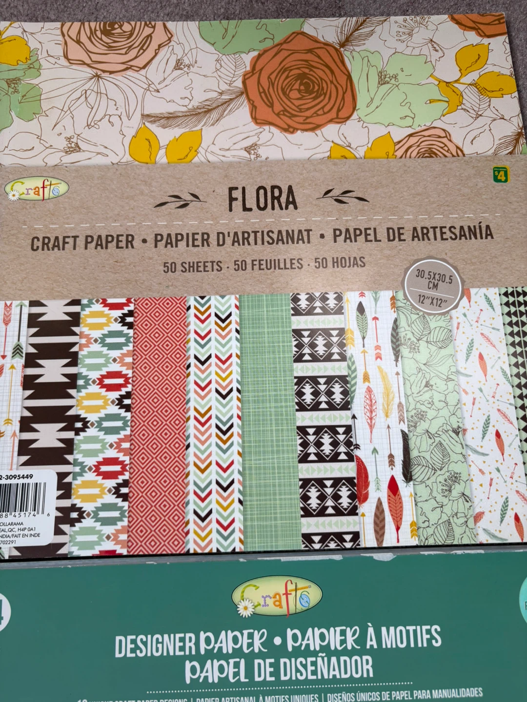 FREE - 4x Craft & Design Paper Packs - photo 3