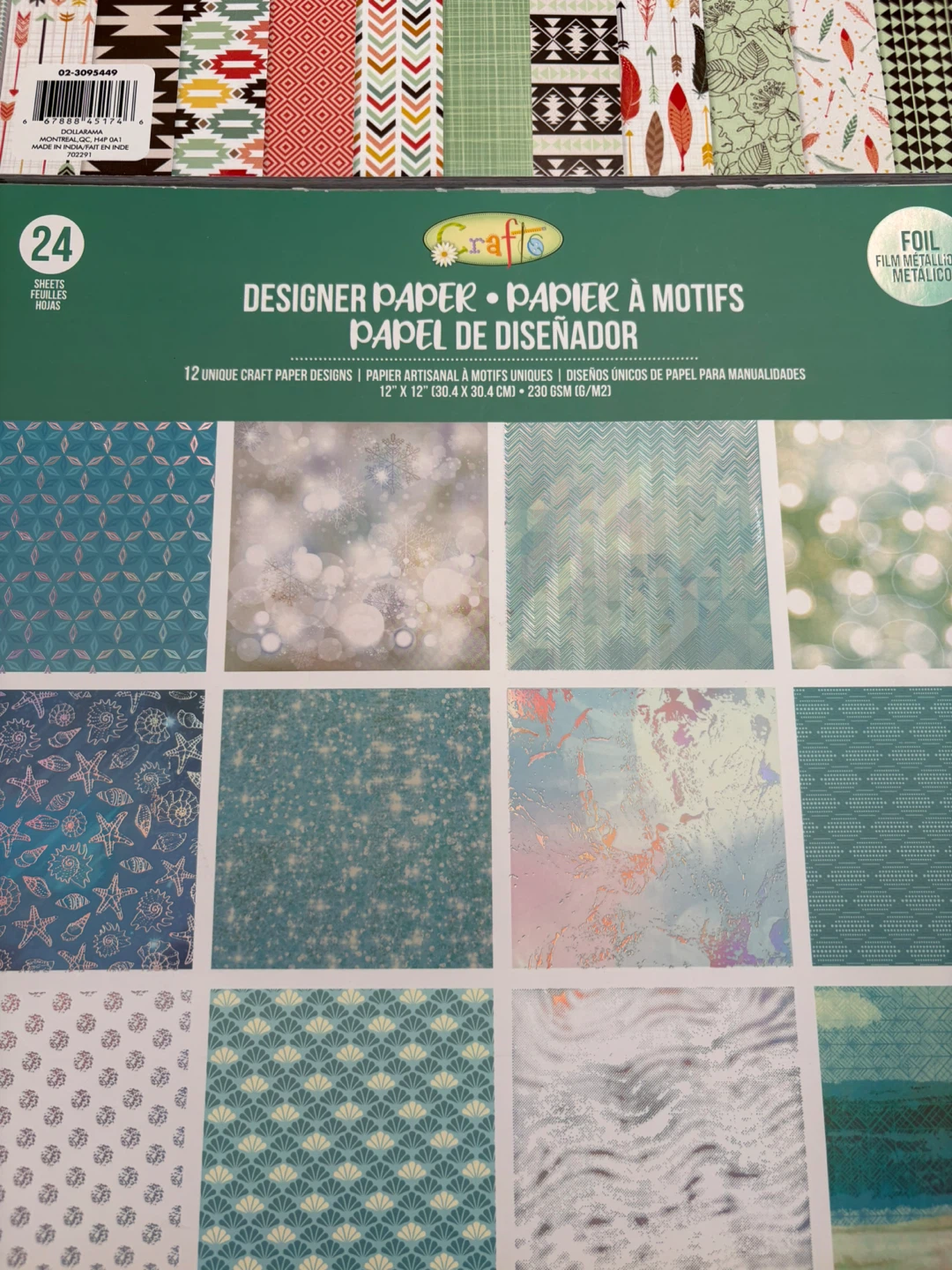 FREE - 4x Craft & Design Paper Packs - photo 4