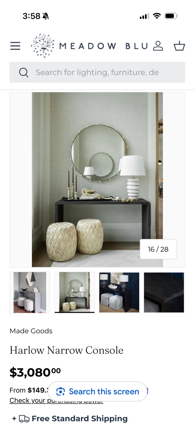 Made Goods Harlow Narrow Console Table - photo 3