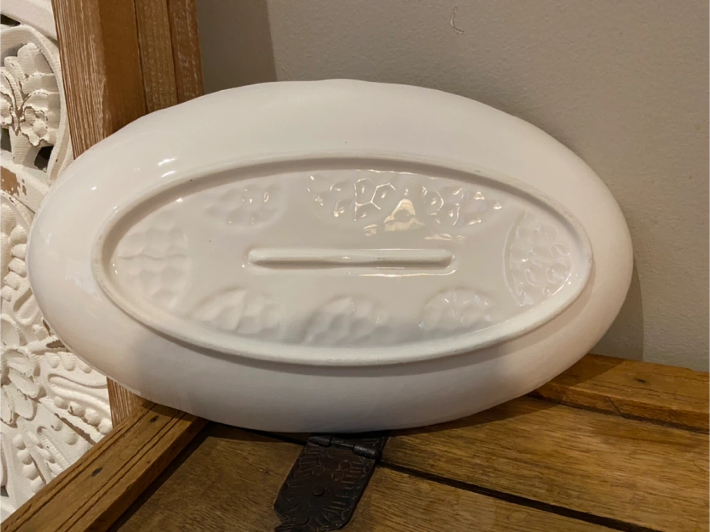 New Fish Steaming Serving Platter 12In Ceramic Plate - photo 5