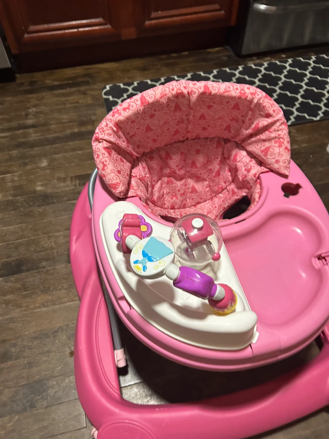 Pink Baby Walker with Toys - photo 3