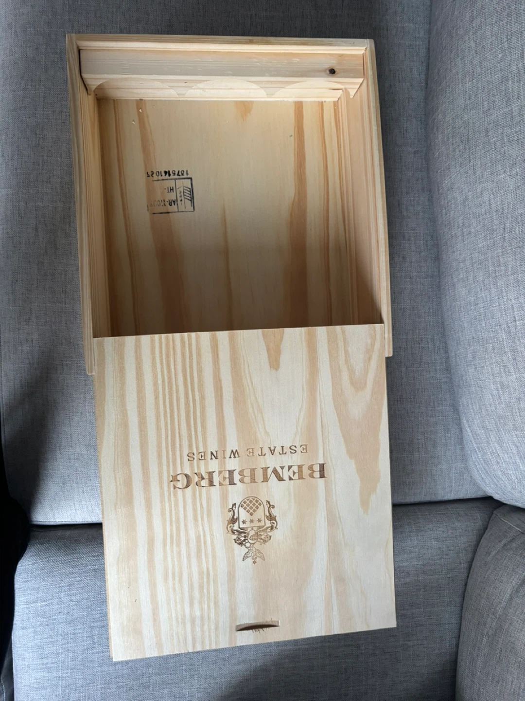 Bemberg Estate Wines Wooden Wine Box - photo 3