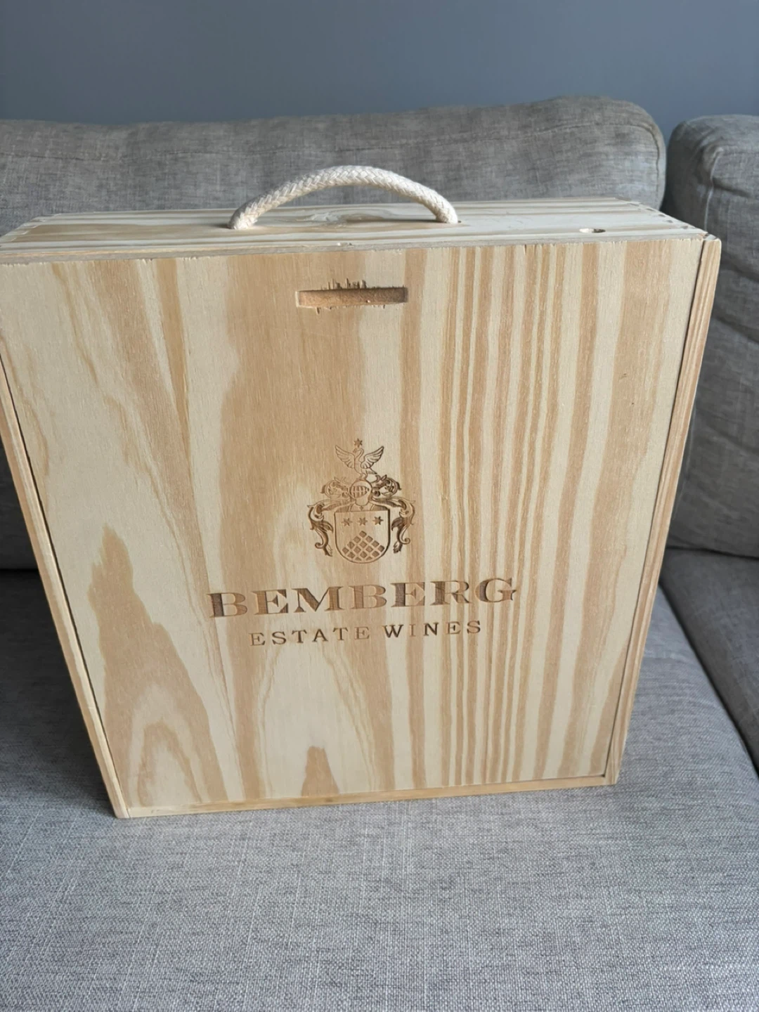 Bemberg Estate Wines Wooden Wine Box - photo 2