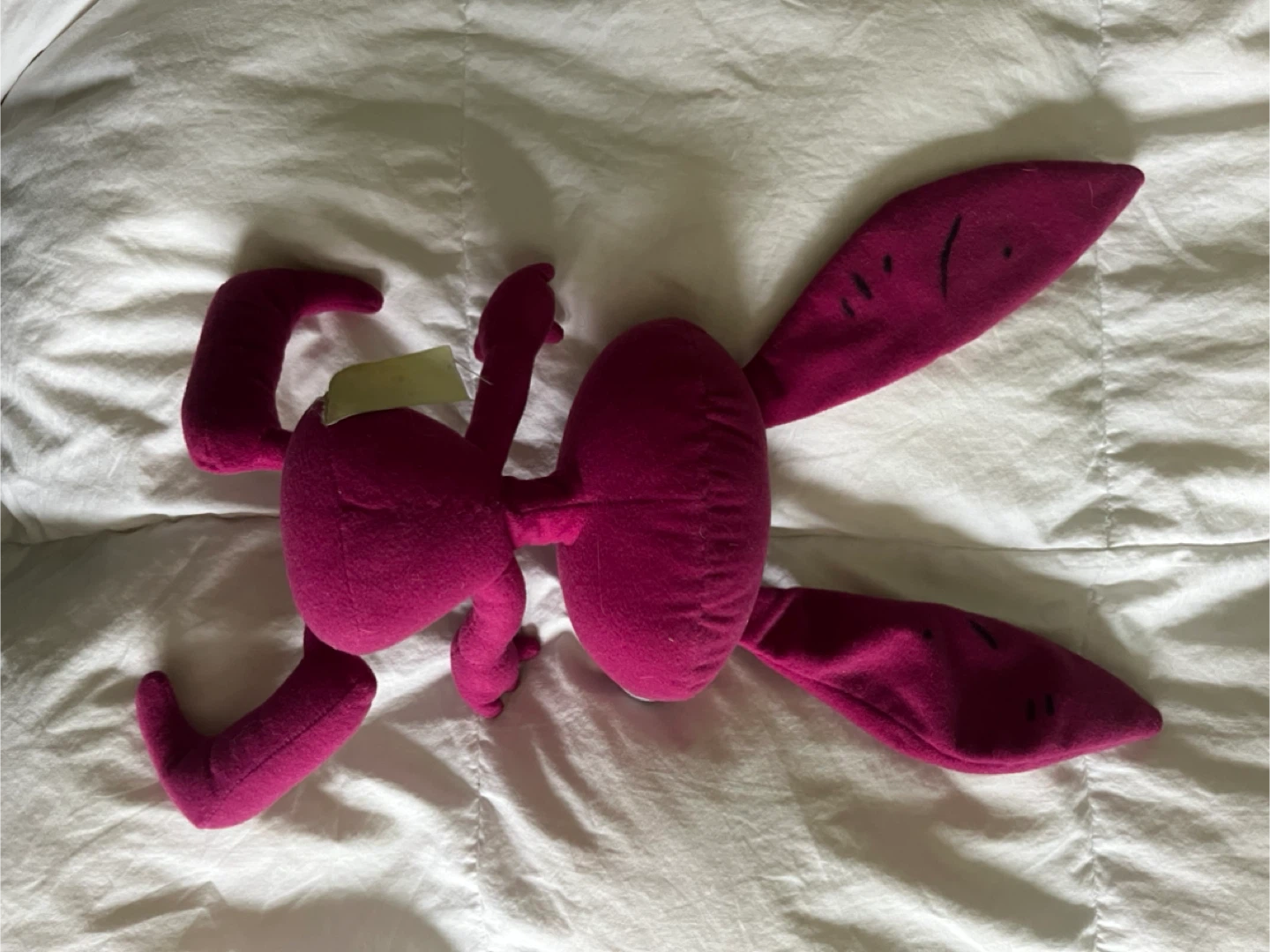 Vintage 1995 Viacom Aaahh!!! Real Monsters Ickis Plush - photo 2
