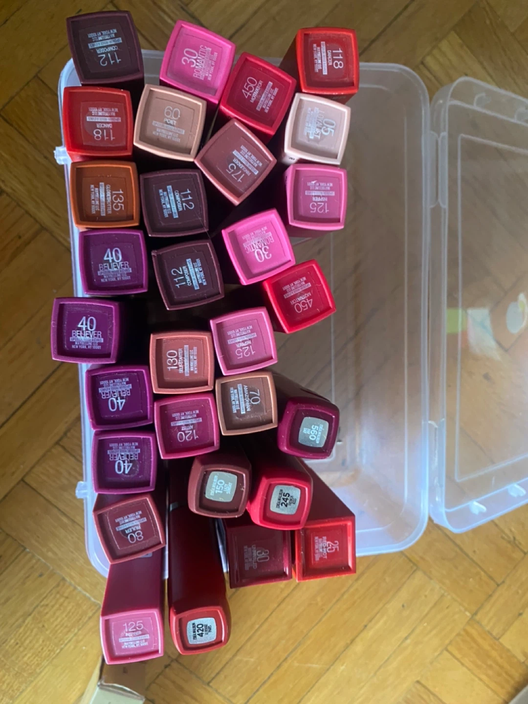 Maybelline SuperStay Matte Ink Liquid Lipstick Lot