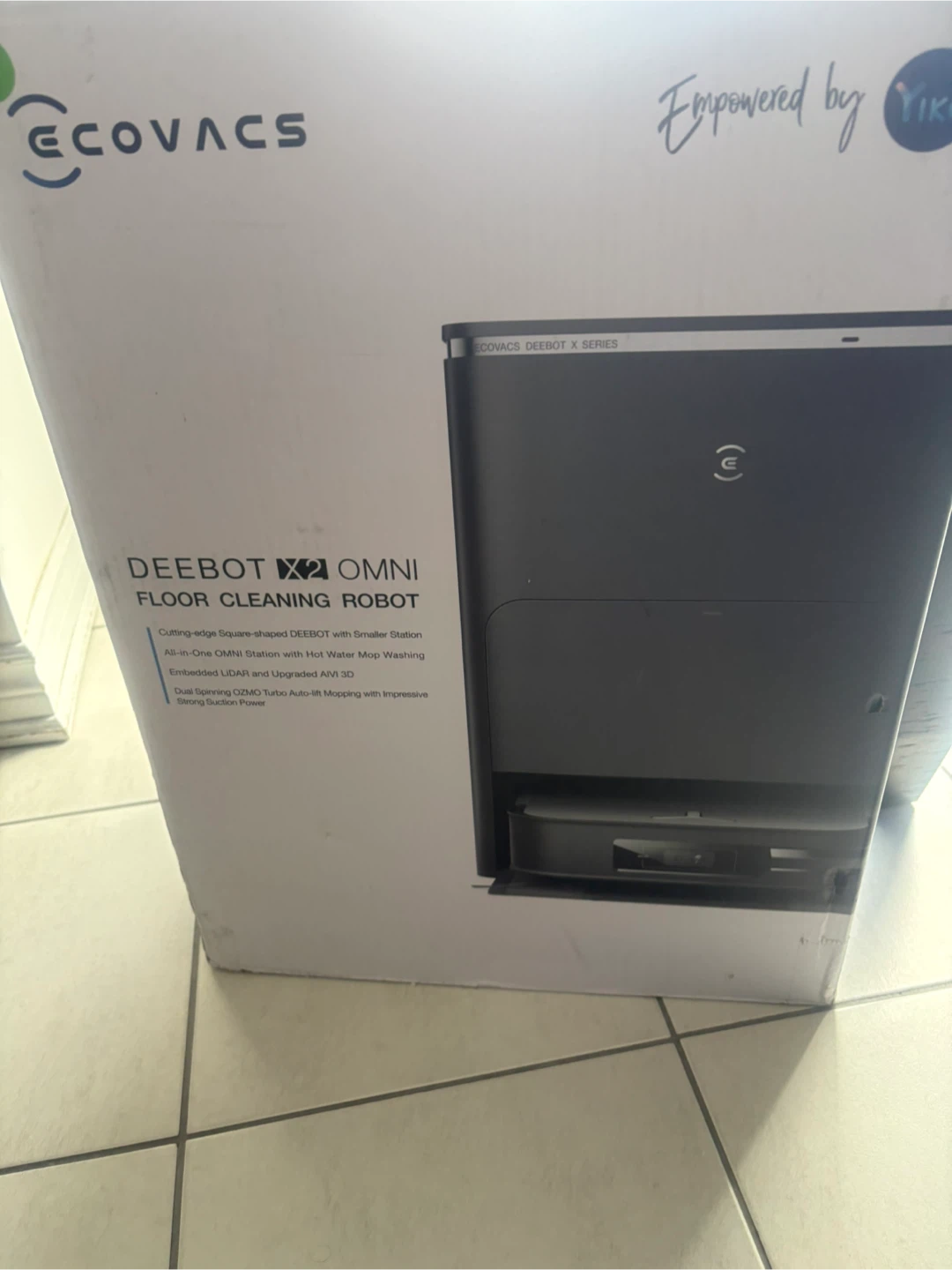 Ecovacs Deebot X2 Omni Smart Robot Vacuum & Mop – New - photo 5