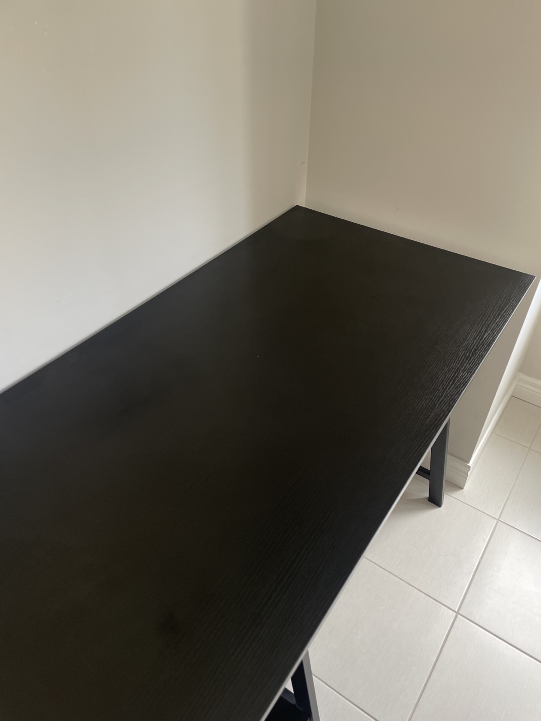 Black Desk with 2 Shelves - photo 5