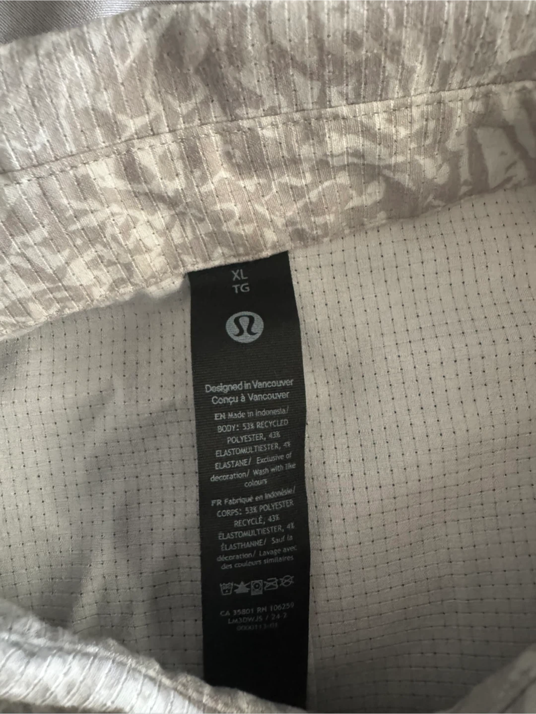 Lululemon Men's Airing Easy Short Sleeve Button-Up Shirt XL - photo 2