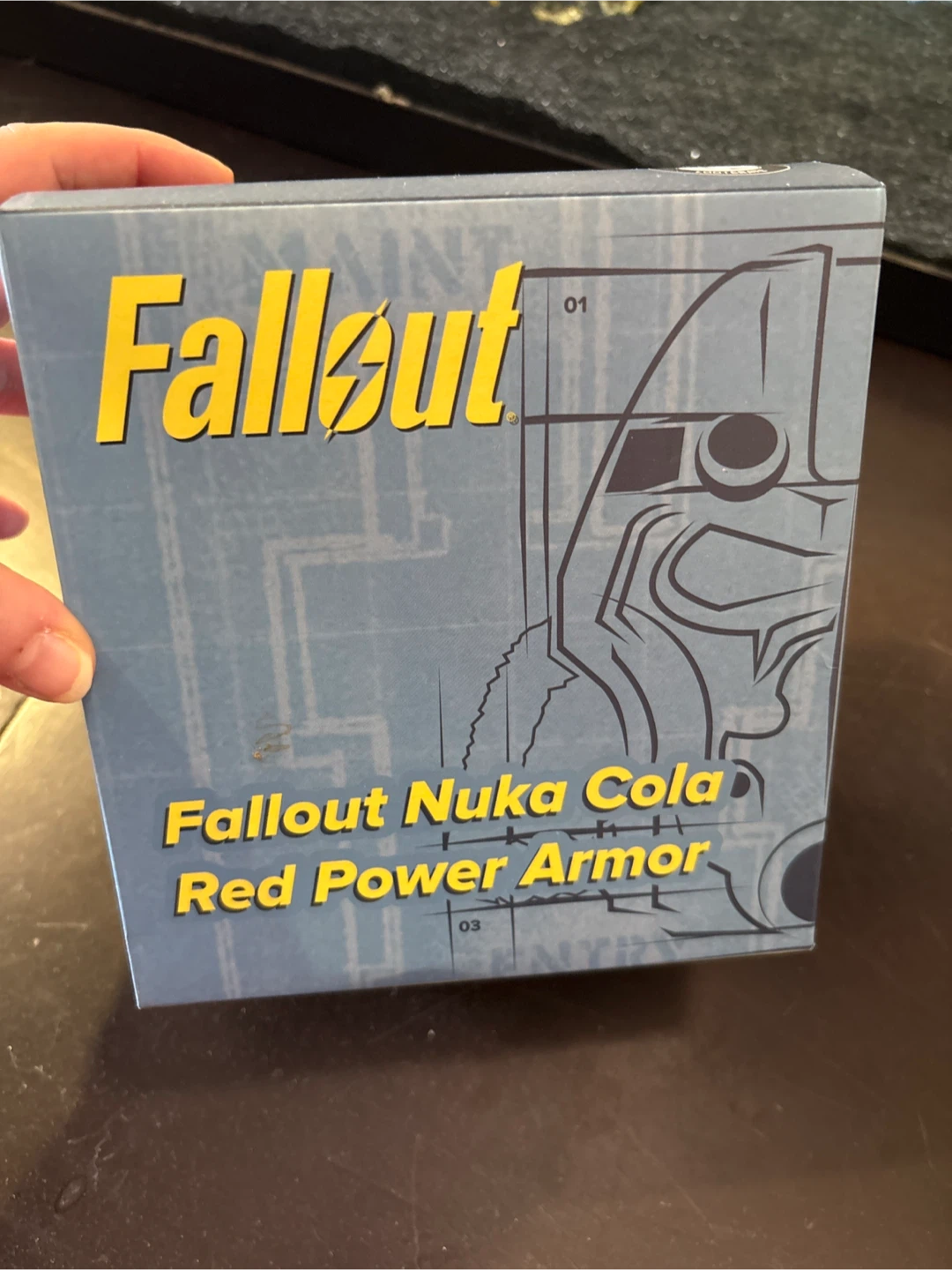Fallout Nuka Cola Red Power Armor Figure - photo 2