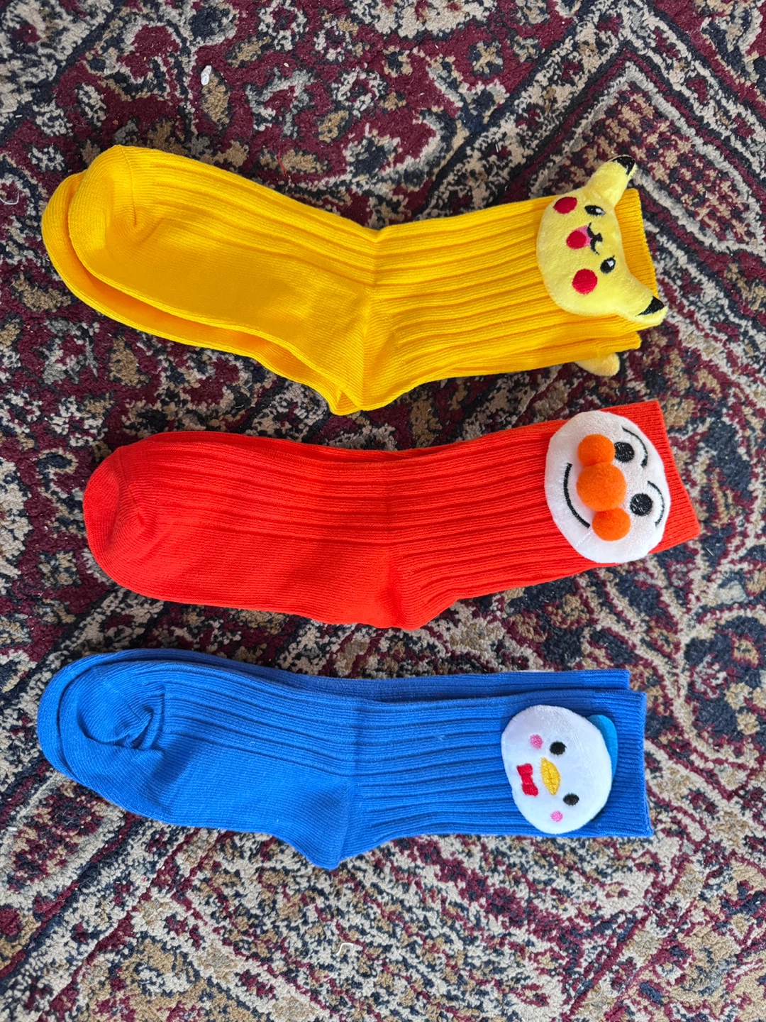 3 Pairs Children's Character Socks 6-10y