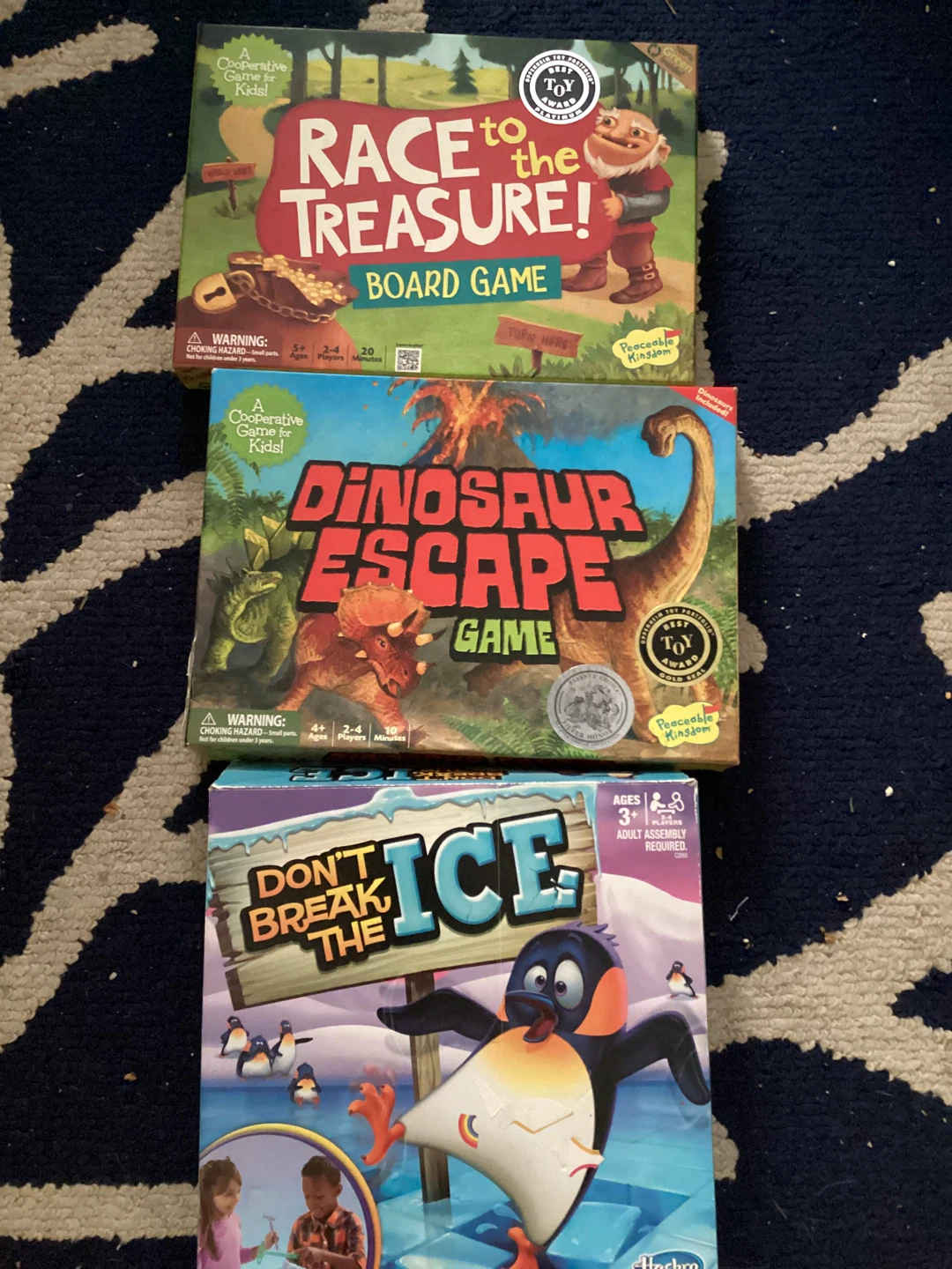 Kids Games: Race to Treasure, Dino Escape, Don't Break the Ice
