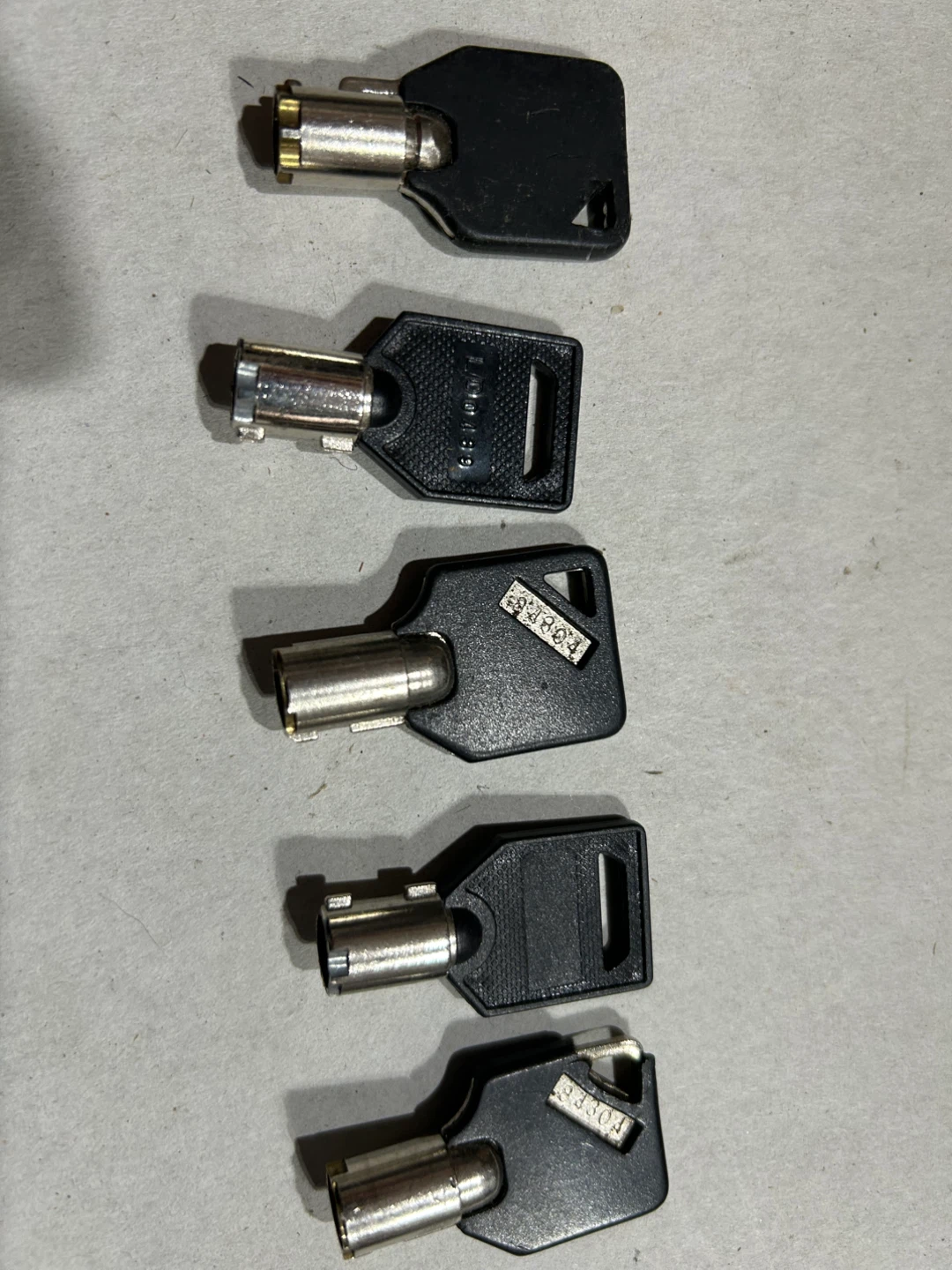 Lot of 5 Black Keys