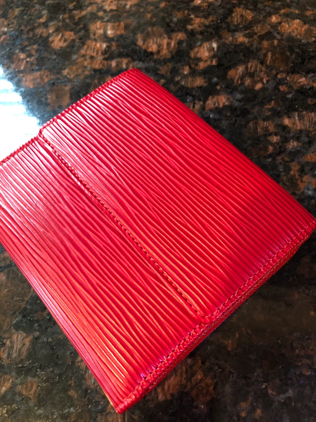 Louis Vuitton Epi Red Wallet - photo 2