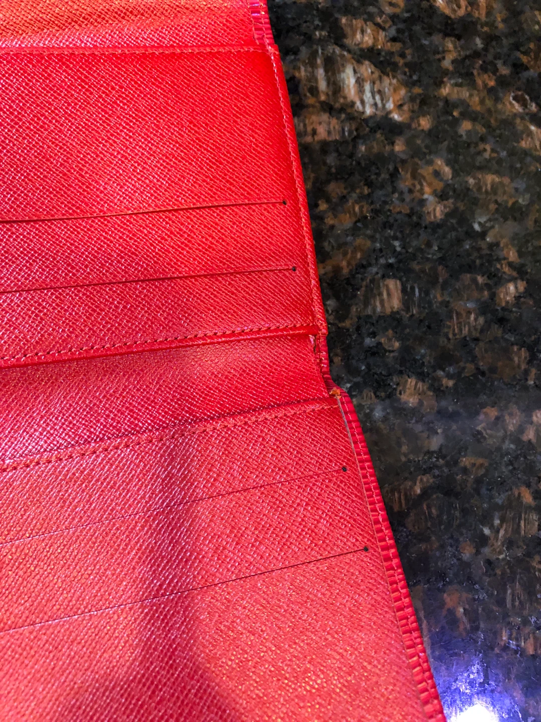 Louis Vuitton Epi Red Wallet - photo 4