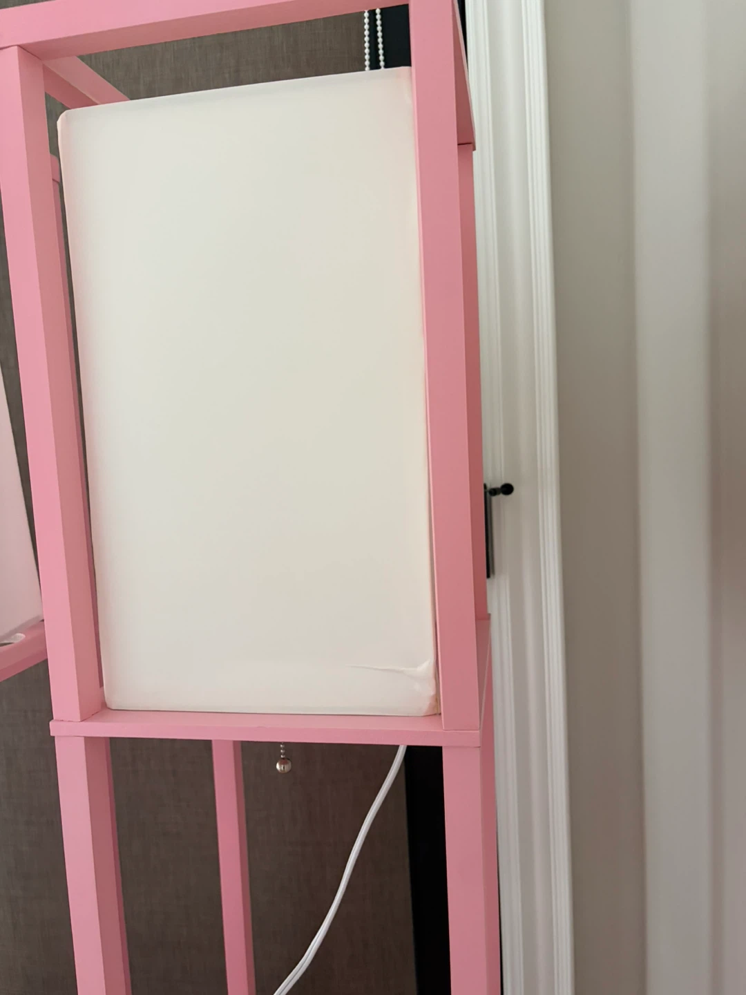 2 Pink Floor Lamp with Shelves - photo 3