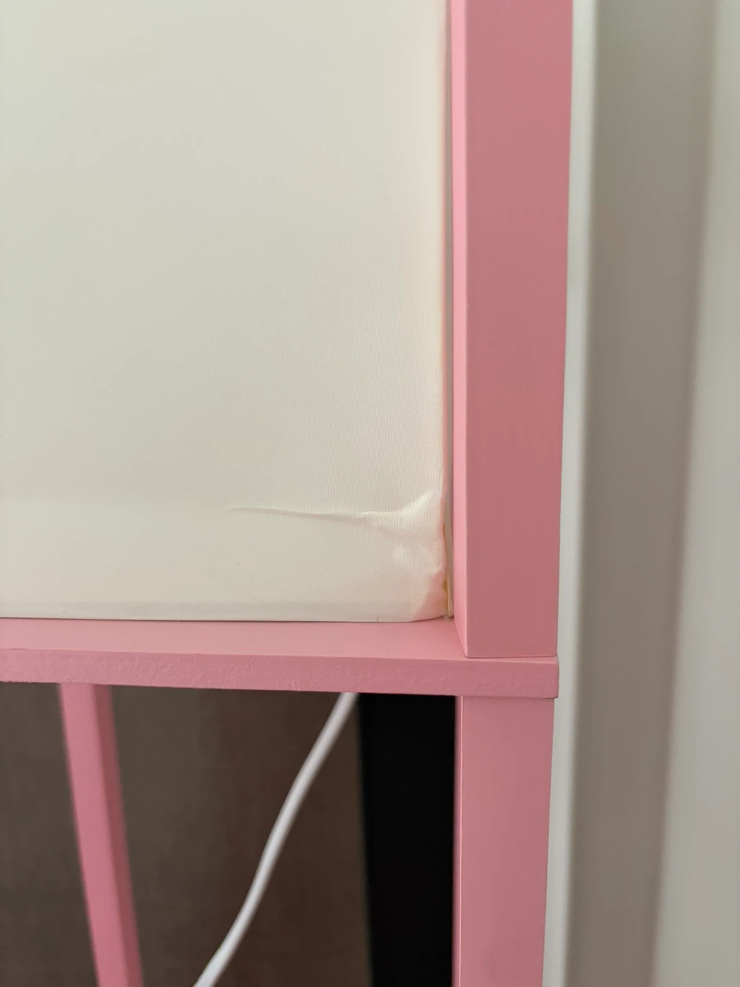 2 Pink Floor Lamp with Shelves - photo 4