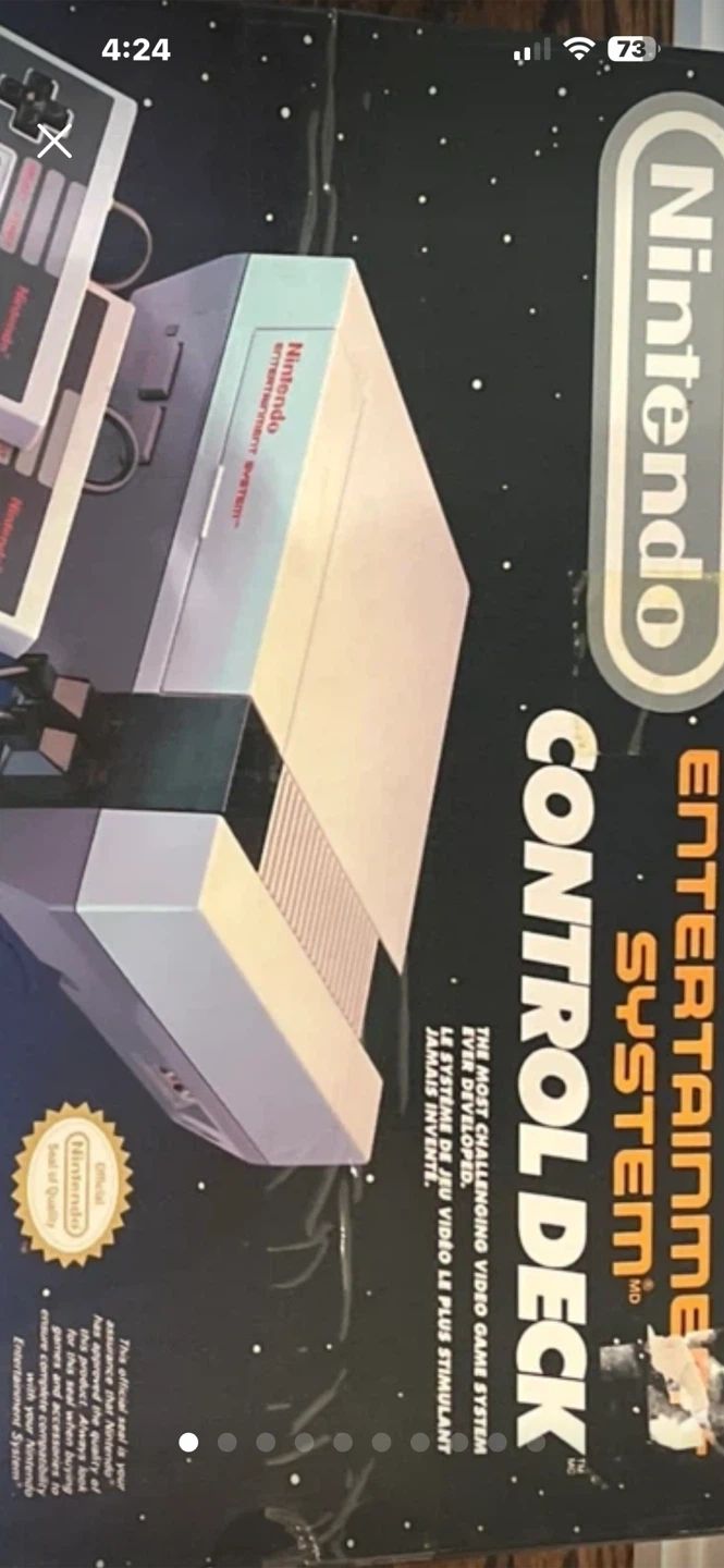 Nintendo Entertainment System NES Console