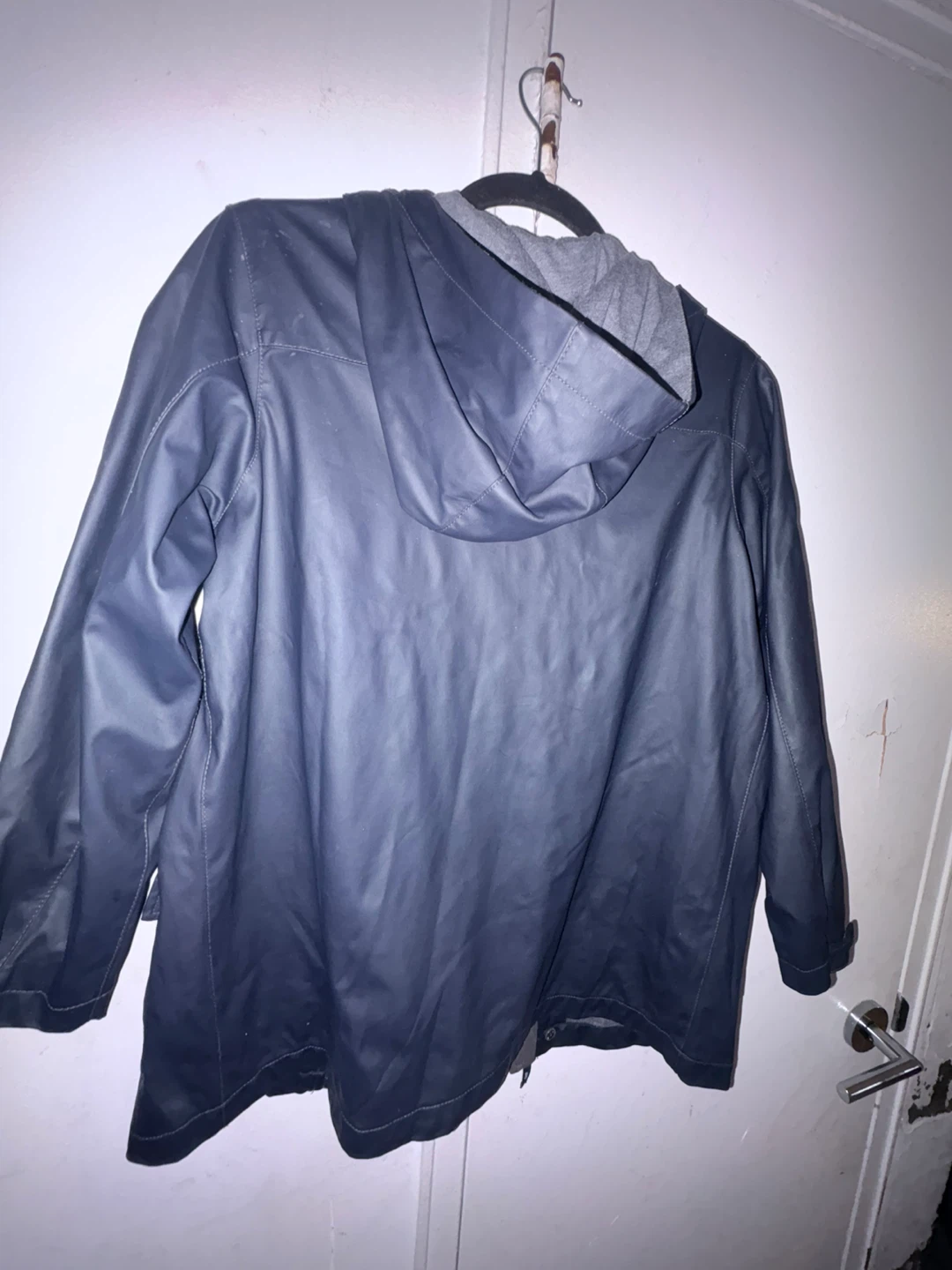 GapKids Navy Blue Raincoat with Hood - photo 4