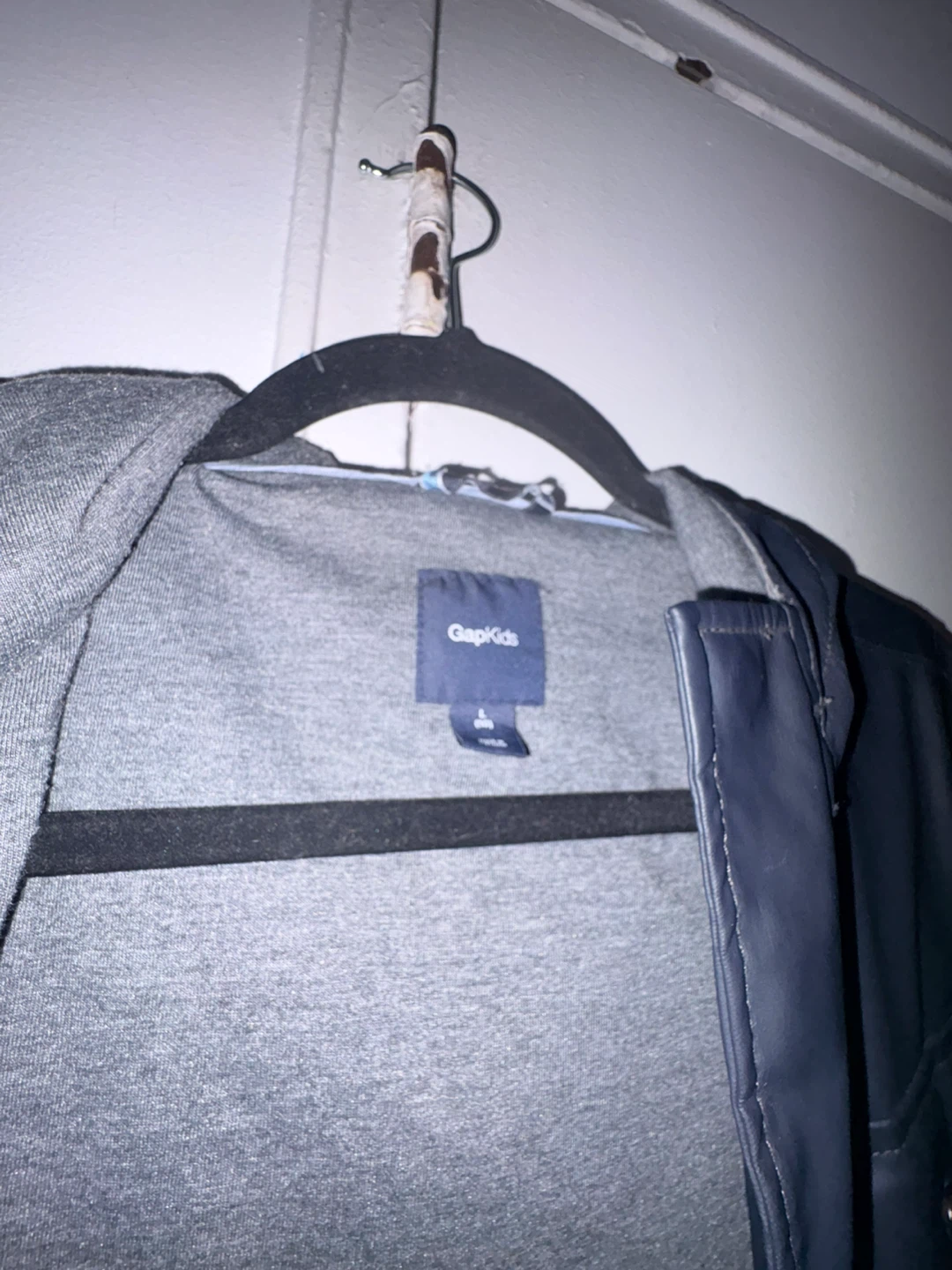 GapKids Navy Blue Raincoat with Hood - photo 2