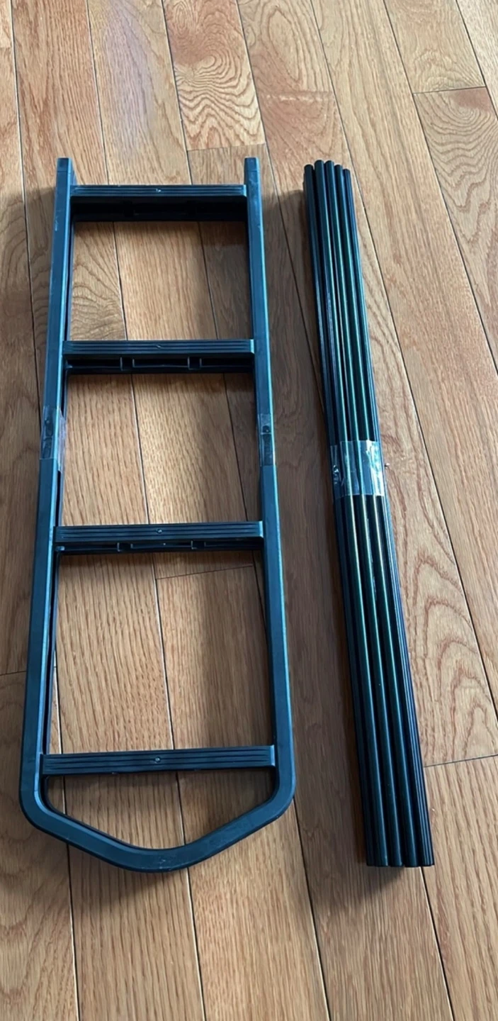 Black 4-Tier Shoe Rack - photo 3