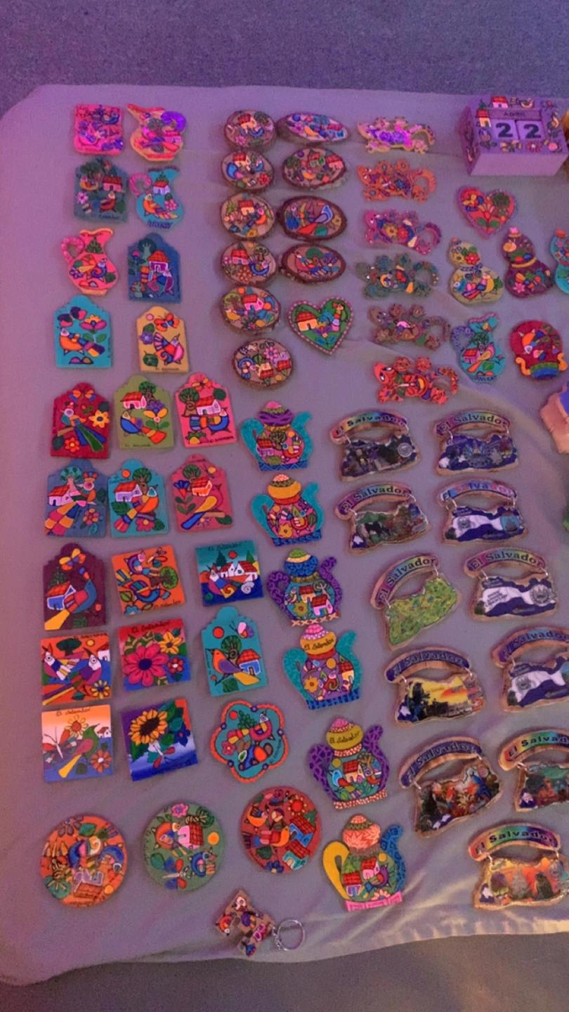 Handcrafted El Salvador Magnets, Keychains, and More!