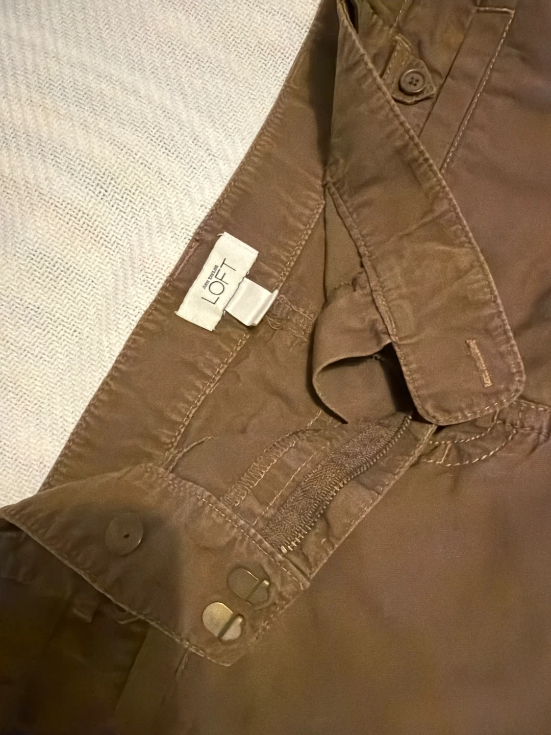 LOFT Brown skirt Size 6 - photo 3