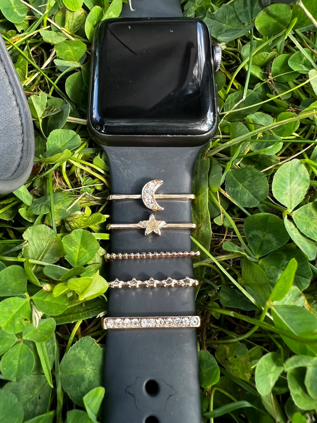 Watch Band Charms - Star, Flag, Cat Mom, Keys, Moon, Rhinestone - photo 2