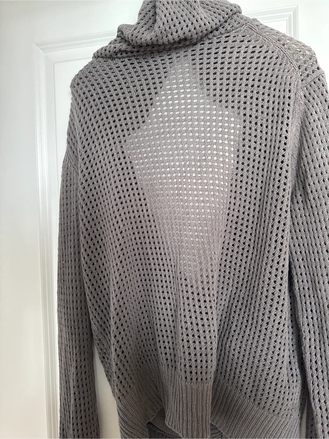 T by Alexander Wang Grey Hooded Cardigan - photo 3