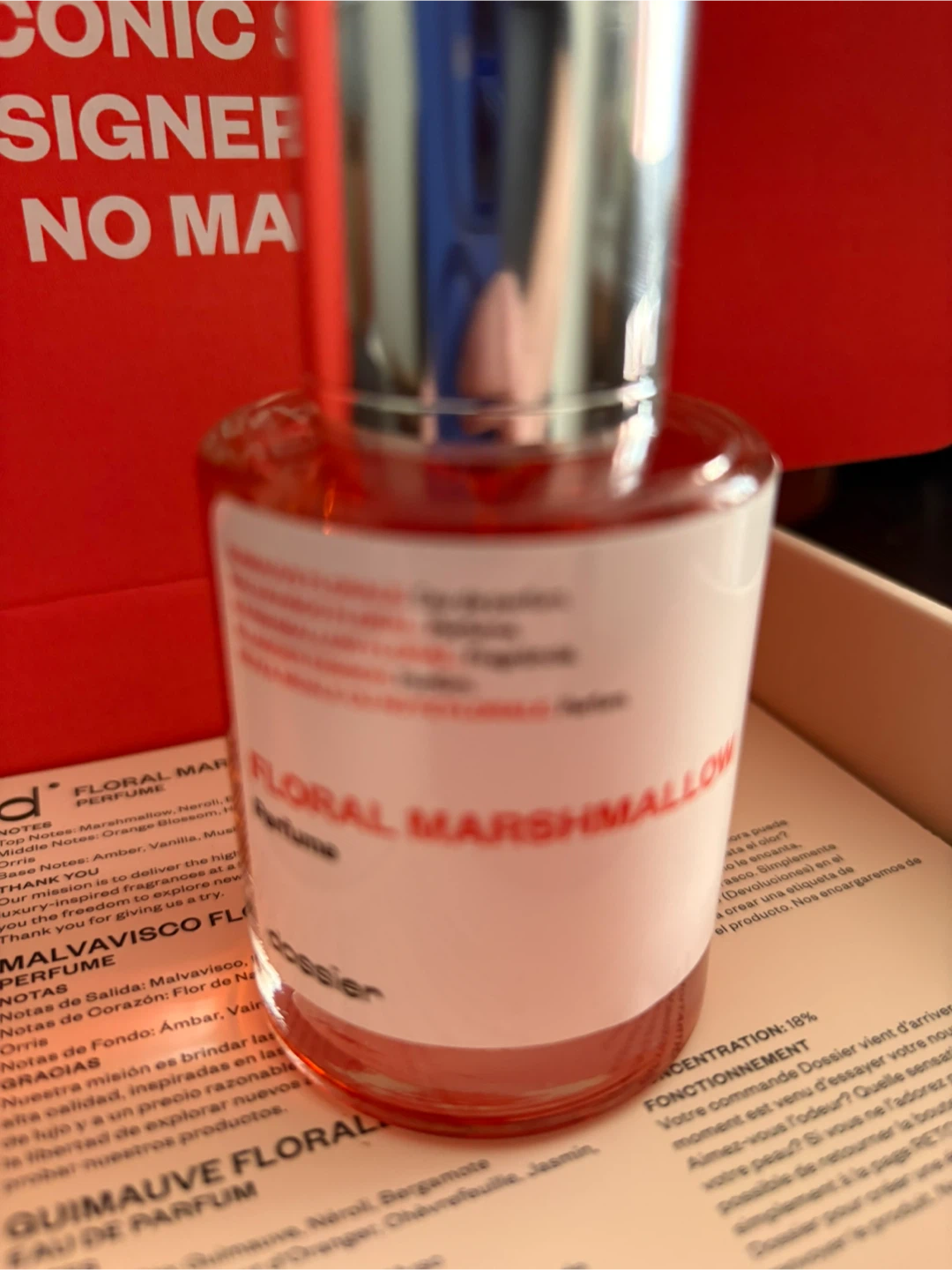 Dossier Floral Marshmallow Perfume