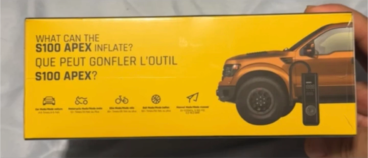 Fanttik S100 APEX Air Inflator - photo 3