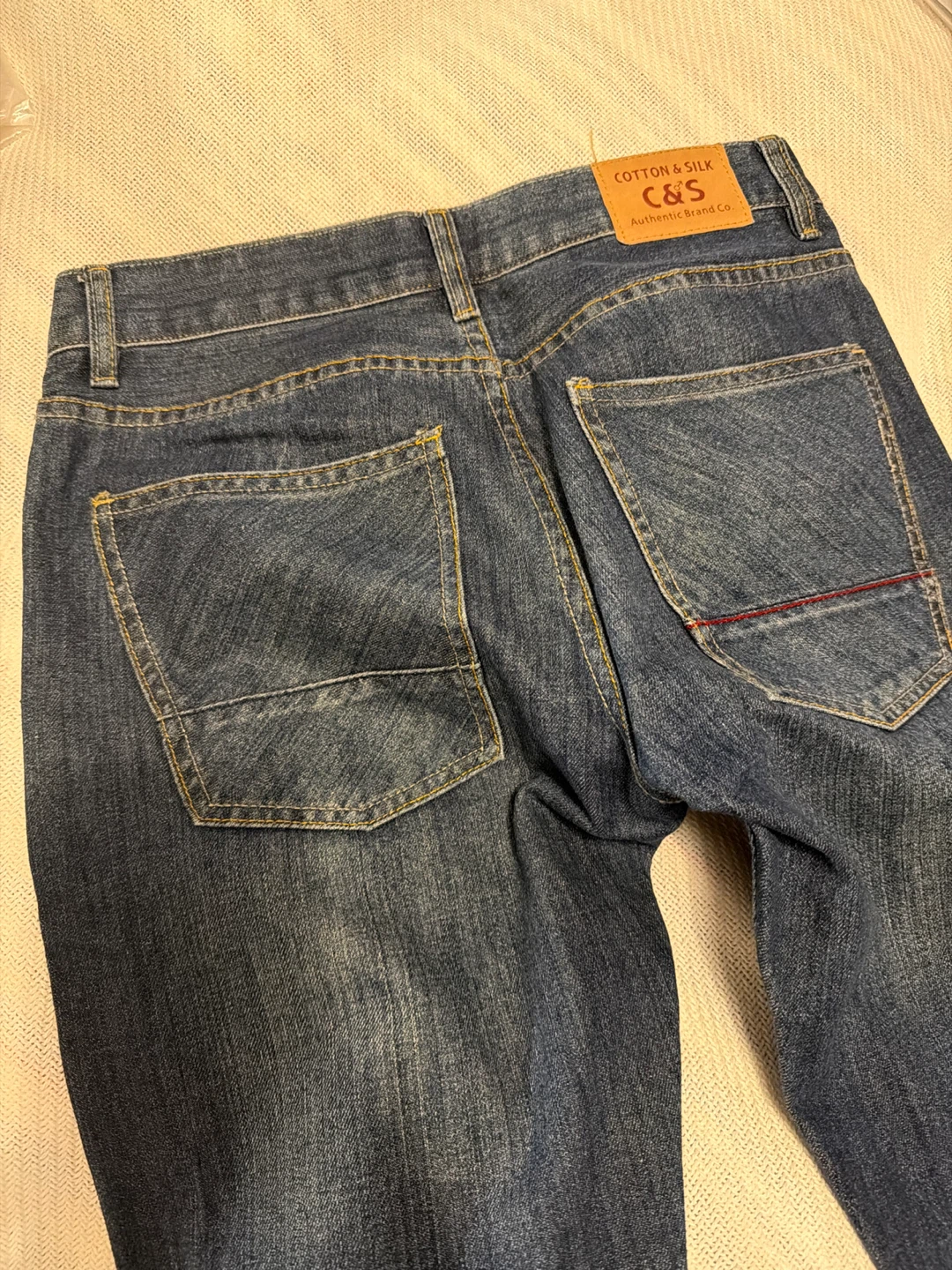 C&S Cotton & Silk Jeans Size 44 - photo 4