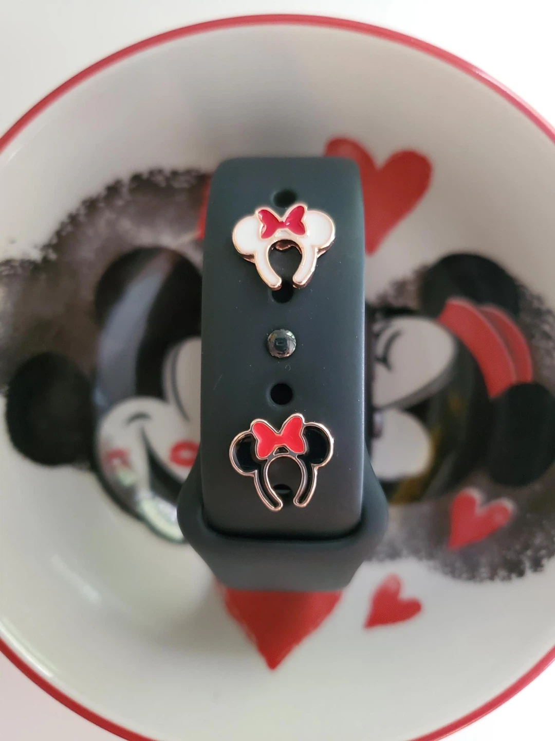 Apple Watch Band Charms - Mickey Mouse, Snowflake & Hearts - photo 2
