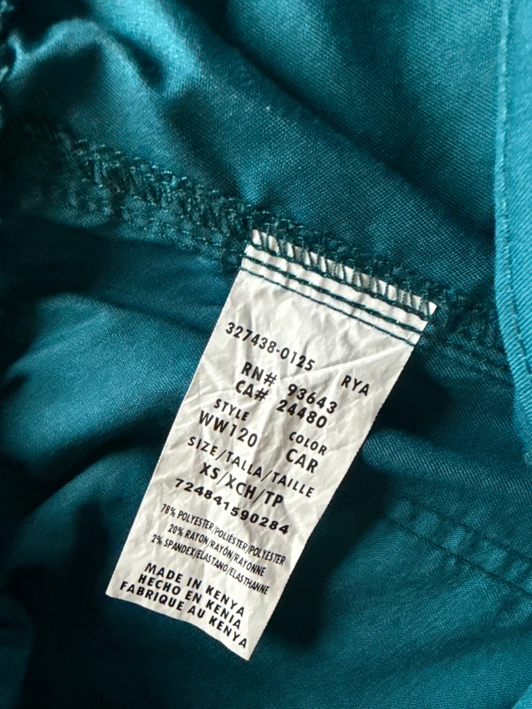 Carribean blue Scrub Bottom - photo 2