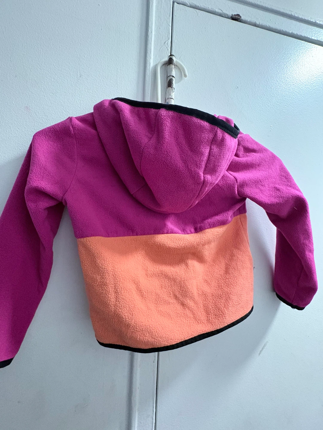 The North Face Fleece Jacket Kids Size XS/S Pink Orange - photo 3