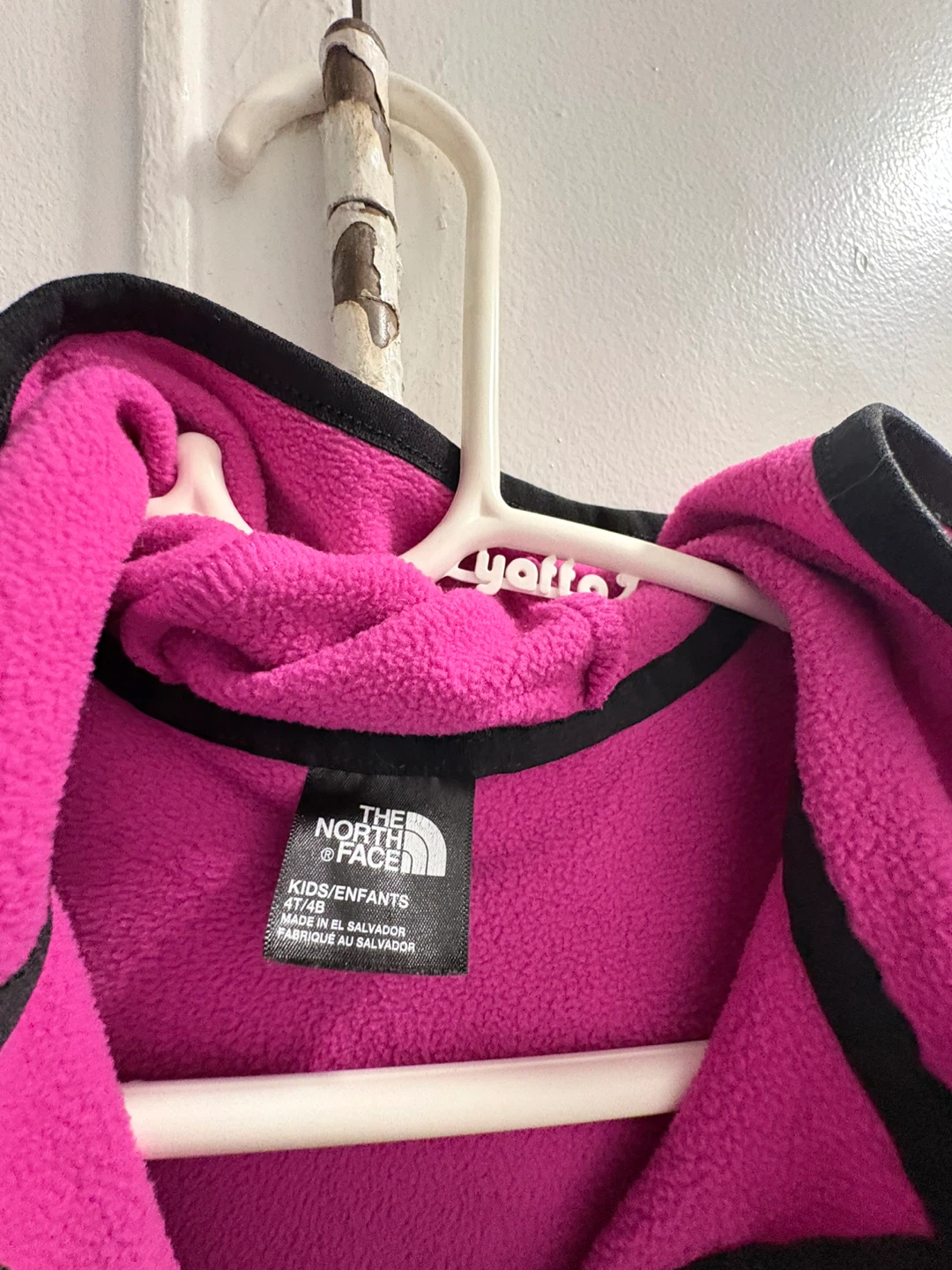 The North Face Fleece Jacket Kids Size XS/S Pink Orange - photo 2