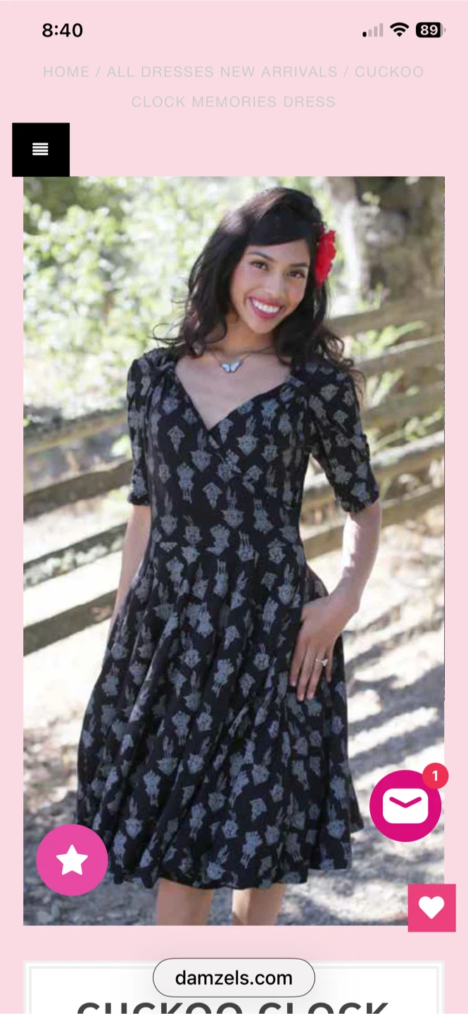 Cuckoo Clock Memories Dress