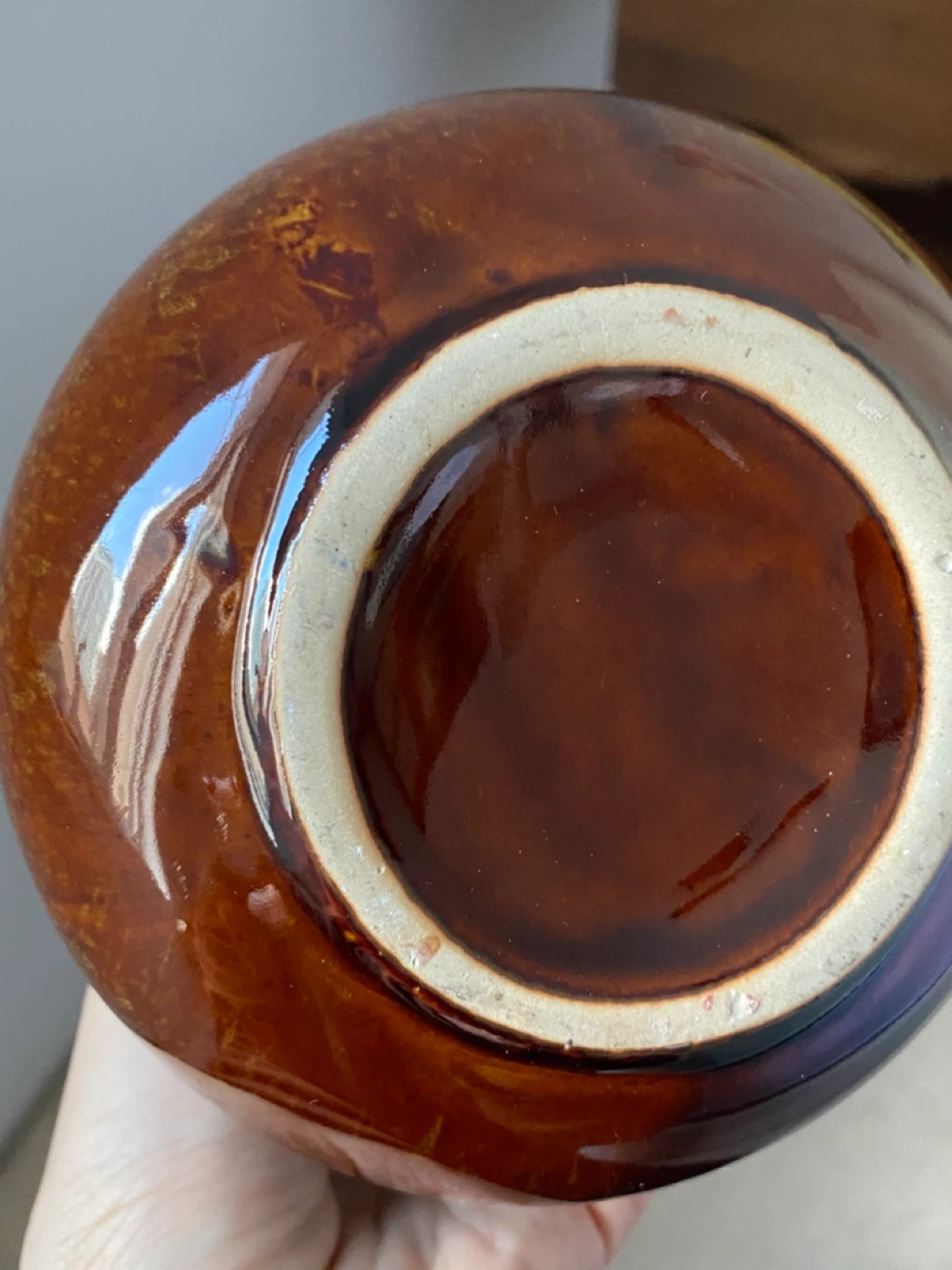 Brown Speckled Ceramic Vase - photo 2