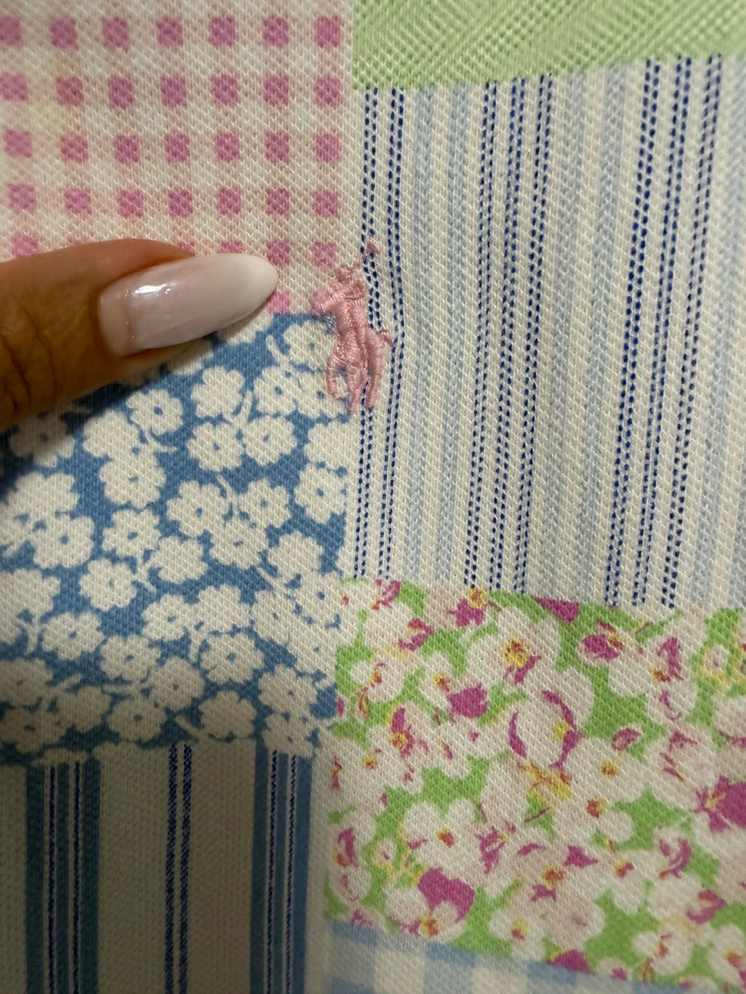 Polo Ralph Lauren Patchwork Dress Size 6X - photo 2