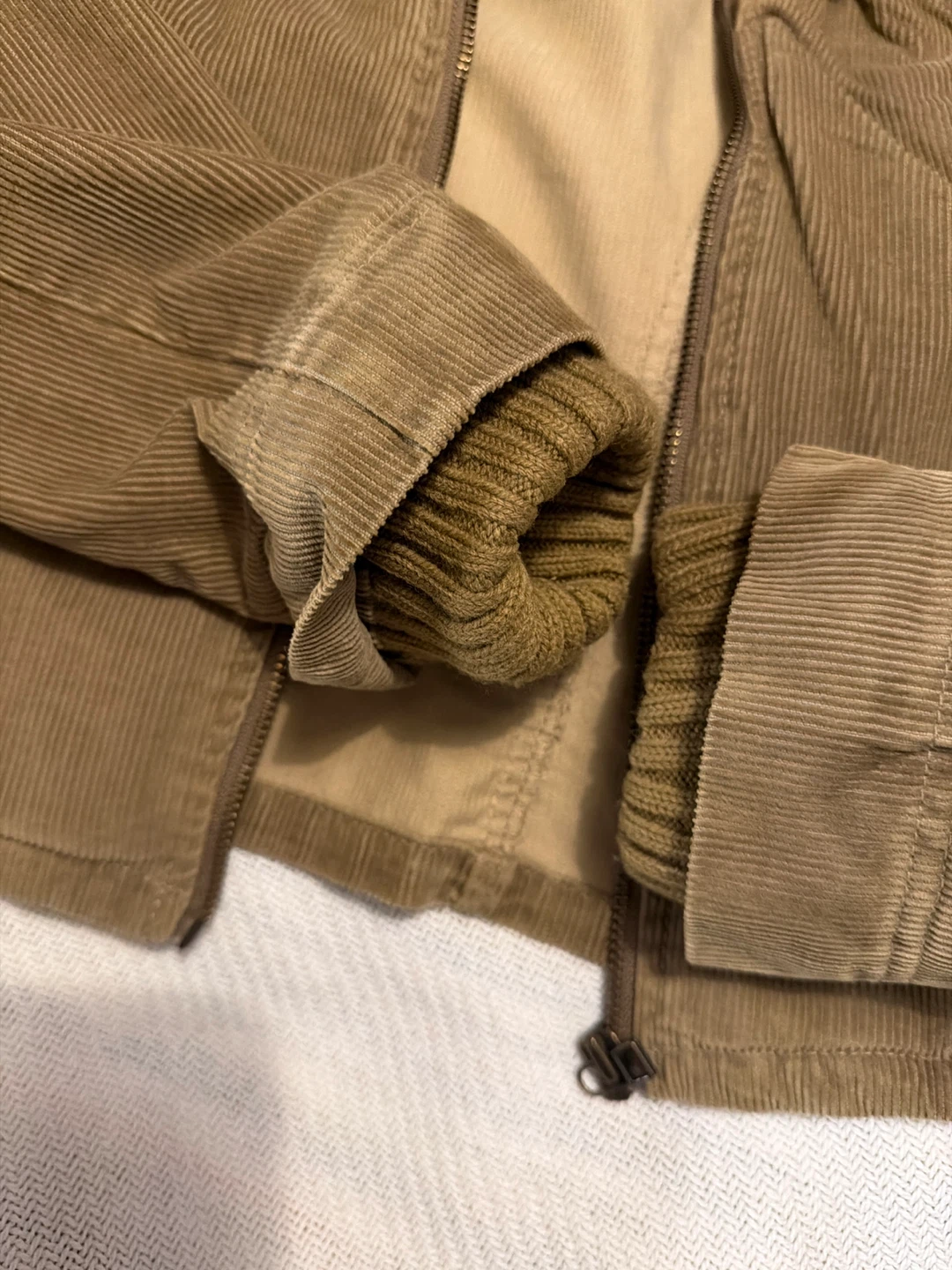 Women's Corduroy Bomber Jacket - photo 4