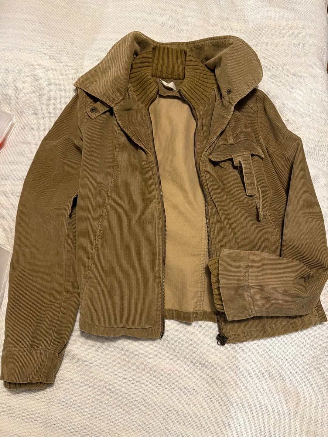 Women's Corduroy Bomber Jacket - photo 2