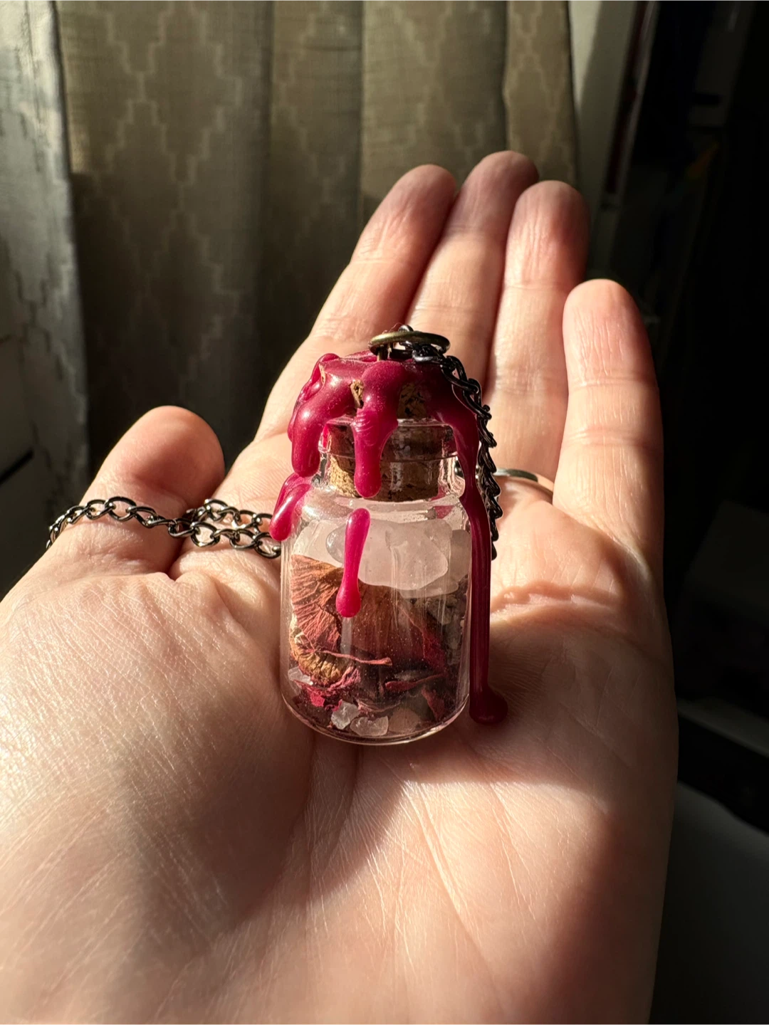 Love Spell Jar Necklace - photo 3